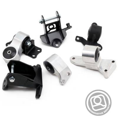 Innovative Mounts - Innovative Mounts B90850-75A Billet Mount Kit for 06-11 Honda Civic Si K-Series