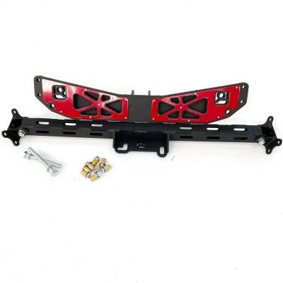 Innovative Mounts - Innovative Mounts 103460 Rear Diff Mount Kit EK Black/Red AWD