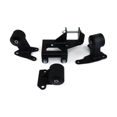 Innovative Mounts - Innovative Mounts 29550-75A Engine Mount Kit for 92-95 Civic/94-01 Integra