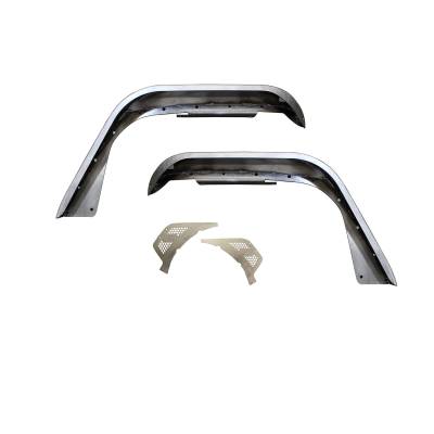Motobilt - Motobilt MB1196 Front Highline Fenders for 18+ Jeep Gladiator JT/Wrangler JL