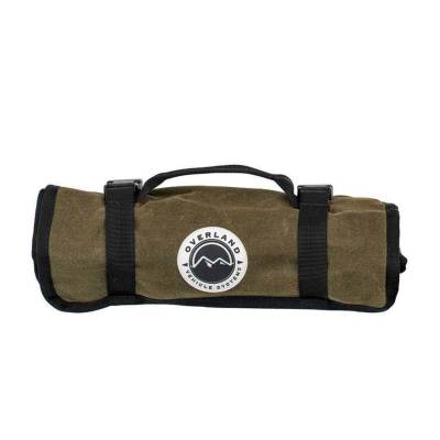 Overland Vehicle Systems - Overland Vehicle Systems 21219941 Large Wrench Tool Roll 24 Slot Number 16 Waxed