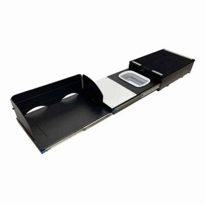 Overland Vehicle Systems - Overland Vehicle 21010401 Cargo Box Kitchen w/Slide Out Sink Cook Shelves