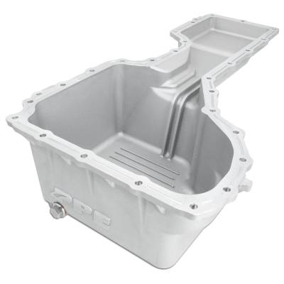 Pacific Performance Engineering - PPE 114053000 Deep Engine Oil Pan Raw for 17-19 6.6L L5P