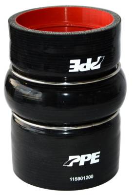 Pacific Performance Engineering - PPE 115901200 Silicone Hose 2 Kodiak GM 6MM 5 Ply Black