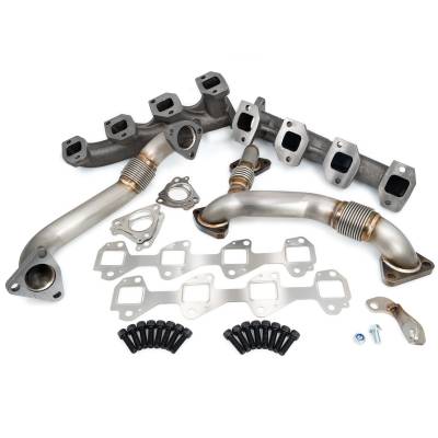 Pacific Performance Engineering - PPE 116111200 Manifolds & Up-Pipes GM 02-04 Ca Y-Pipe LB7