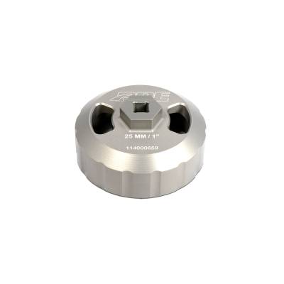 Pacific Performance Engineering - PPE 114000659 Hard Anodized Billet Aluminum Engine Oil Filter Socket-76mm 14F