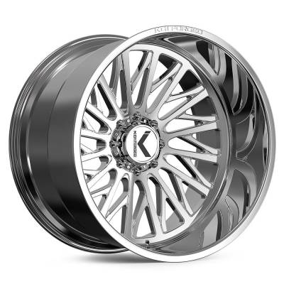 KG1 Wheels - KG1 Wheels KC054241488PS-L KC054 Glaze 24x14 8x180 -76mm Polished