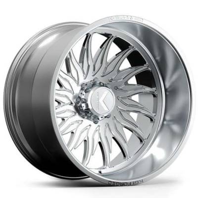 KG1 Wheels - KG1 Wheels KC015 Phoenix 26x14 6x5.5 -76mm Brushed Milled KC015261469BM-R