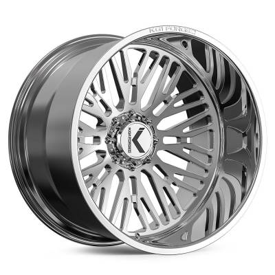 KG1 Wheels - KG1 Wheels KC077 Racks 22x12 8x180 -44mm Polished KC077221288PS