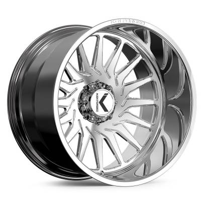 KG1 Wheels - KG1 Wheels KC057 Torsion 26x16 6x5.5 -101mm Polished KC057261669PS-R