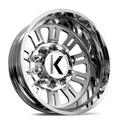 KG1 Wheels - KG1 Wheels KD004 Duel 24x8.25 10x285 145/167 Mm Polished KD004R2482528PS-O