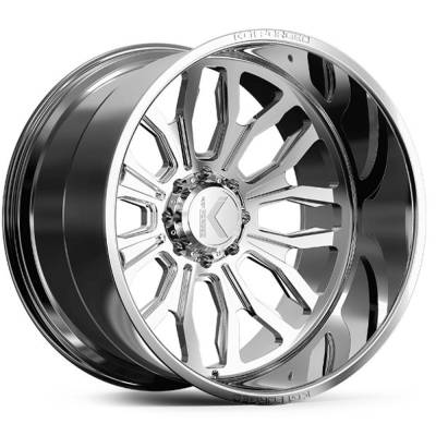 KG1 Wheels - KG1 Wheels KC017 Heathen 24x14 6x5.5 -76mm Brushed Milled KC017241469BM
