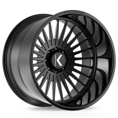 KG1 Wheels - KG1 Wheels KC060241287GB KC060 Czar 24x12 8x170 -44mm Gloss Black