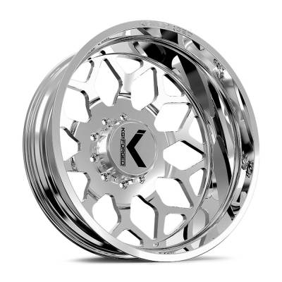 KG1 Wheels - KG1 KD016O2282521PS KD016 Luxor 22x8.25 8x210 -145mm Polished