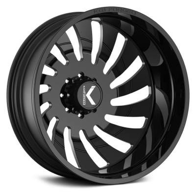 KG1 Wheels - KG1 Wheels KD005 Razor 24x8.25 8-200 145mm Gloss Black KD005I2482520GB-R