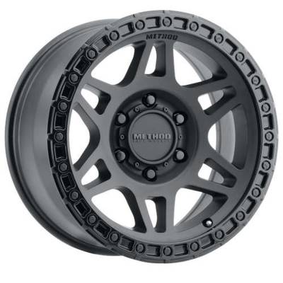 Method Race Wheels - Method Race Wheels MR312 17x8.5 5x5.0 0mm Matte Black/Black MR312785501000