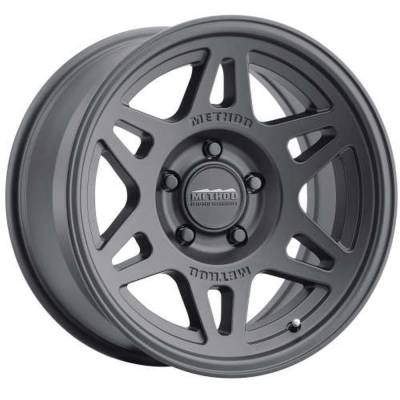 Method Race Wheels - Method Race Wheels MR706 Bead Grip 17x8.5 5x5.0 0mm Matte Black MR70678550500