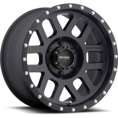 Method Race Wheels - Method Race Wheels MR306 Mesh 17x8.5 5x4.5 0mm Matte Black MR30678512500