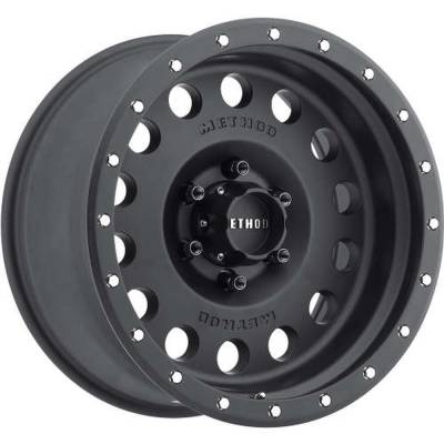 Method Race Wheels - Method Race Wheels MR307 Hole 17x8.5 5x5.0 0mm Matte Black MR30778550500