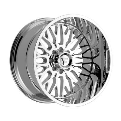 Fittipaldi Off Road - Fittipaldi Off Road FA25-241252739N44C FA25C 24x12 5x5.0/5.5 -44mm Chrome