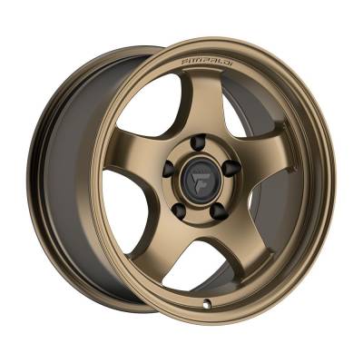 Fittipaldi Off Road - Fittipaldi Off Road FT111Z 17x8.5 5x5.0 0mm Satin Bronze FT111-17855127Q00Z