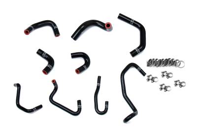 HPS Performance - HPS Performance 57-1581A-BLK 3-Ply Reinforced Silicone Heater Coolant Hoses