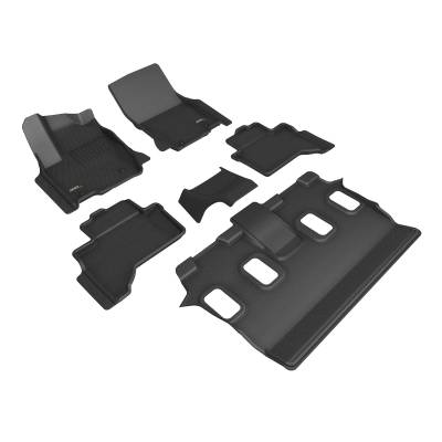 3D MAXpider - 3D MAXpider L1LX09301509 KAGU Floor Mat for 24-26 Lexus GX550