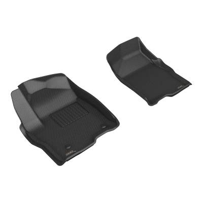 3D MAXpider - 3D MAXpider L1GM04211509 KAGU Floor Mat for 19-26 Silverado/Sierra 2500HD/3500HD