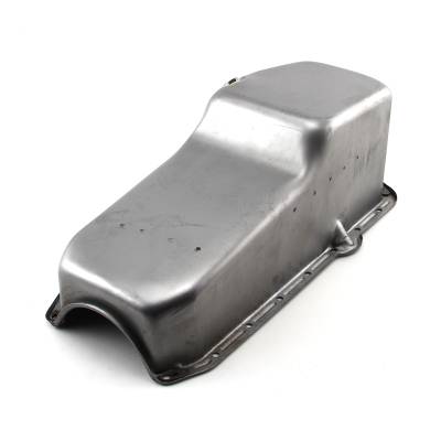 Speedmaster - Speedmaster PCE300.1037.01 Rear Sump RH 2Pc RMS Unplated Oil Pan for Chevy SBC