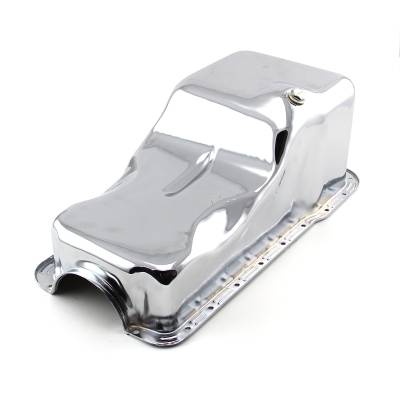 Speedmaster - Speedmaster PCE300.1034.03 Front Sump Chrome Oil Pan for 65-87 Ford SB 289 302