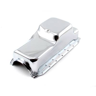 Speedmaster - Speedmaster PCE300.1044.02 Chrome Oil Pan for Mopar Chrysler SB 318 340