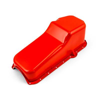 Speedmaster - Speedmaster PCE300.1037.04 RH Dipstick 2Pc RMS Orange Rep Oil Pan 80-85 Chevy SB