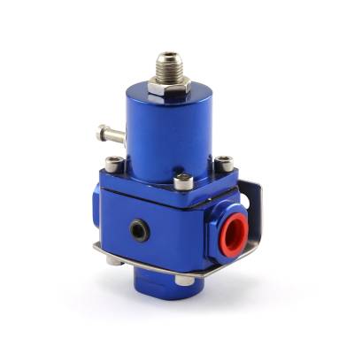 Speedmaster - Speedmaster PCE139.1009.02 3/8" NPT EFI Fuel Injection Pressure Regulator Blue