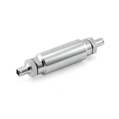 Speedmaster - Speedmaster PCE132.1009.04 Inline Billet Aluminum Fuel Filter 9/16-18 Male Silv