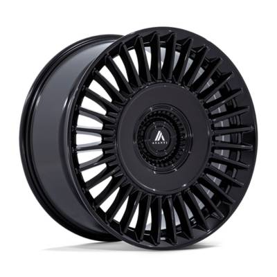 Asanti Black - Asanti Black AB040 TIARA 20x10.5 5x112 5x120 38mm Gloss Black AB040BX20055938