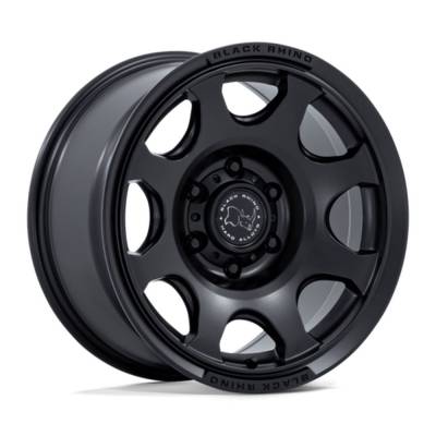 Black Rhino Hard Alloys - Black Rhino Wheels BR037 TEMBO 17x8.5 5x5.0 0mm Matte Black BR037MX17855000