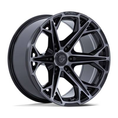 Fuel 1PC - Fuel Off Road FC886 HAMMERHEAD 22x10 6x135 -18mm Gloss Black FC886BT22106318N