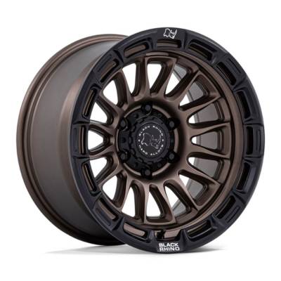Black Rhino Hard Alloys - Black Rhino Wheels BR025 RIVAL 20x9 5x5.0 1mm Bronze/Black BR025ZB20905001