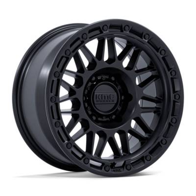 KMC - KMC Wheels KM555 ATTACK 17x8.5 5x5.0 -10mm Matte Black KM555MX17855010N