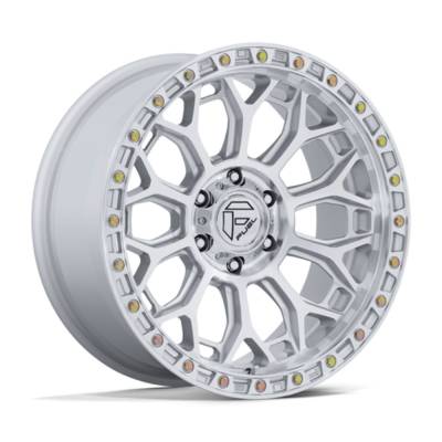 Fuel 1PC - Fuel Off Road FC901 TALON 20x9 5x5.0 1mm Silver/Machined FC901SD20905001