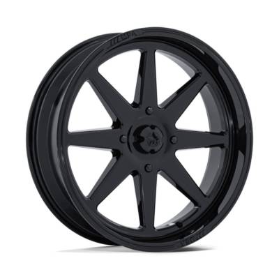 MSA Offroad Wheels - MSA Wheels M54 SPARK UTV 14x7 4x110 -47mm Gloss Black MA054BX14704047N