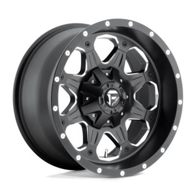 Fuel 1PC - Fuel Off Road D534 BOOST 20x9 5x4.5 5x5.0 14mm Black/Milled D53420902655