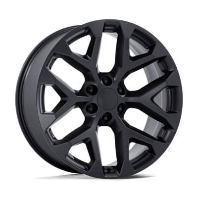 Performance Replicas - Performance Replicas PR177 22x9 6x5.5 24mm Satin Black 177SB-2295824