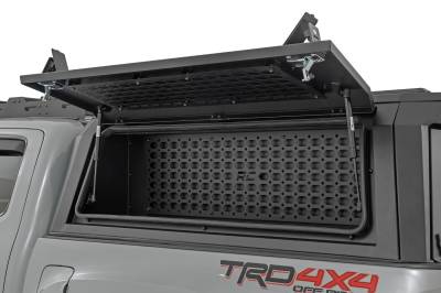 Rough Country Suspension Systems - Rough Country 734064 LH Modular Truck Bed Cap Bin Black for 16-23 Tacoma 5' Bed