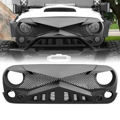 AMERICAN MODIFIED - AMERICAN MODIFIED AMJPAA00114 Hawke Grille Matte Black