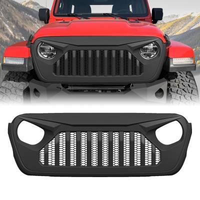 AMERICAN MODIFIED - AMERICAN MODIFIED AMJPCA00103 Vader Grille w/Mesh Matte Black