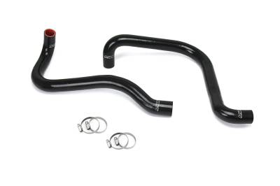 HPS Performance - HPS 57-1589R-BLK High Temp Heater Radiator Hoses for 03-06 Jeep Wrangler TJ 2.4L