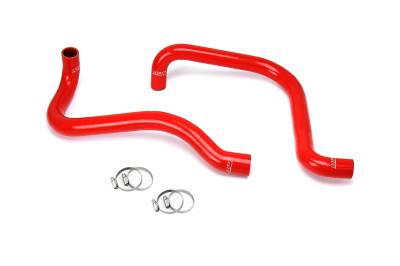 HPS Performance - HPS 57-1589R-RED High Temp Heater Radiator Hoses for 03-06 Jeep Wrangler TJ 2.4L