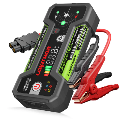 Lokithor - Lokithor J1350 1350 PRO 1350A LiFE Jump Starter Power Bank/Flashlight