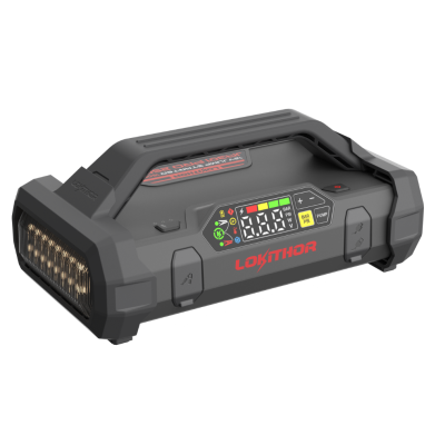 Lokithor - Lokithor JA301 PRO Jump Starter w/150PSI Air Inflator ConnectMax Tech 12V 2500A